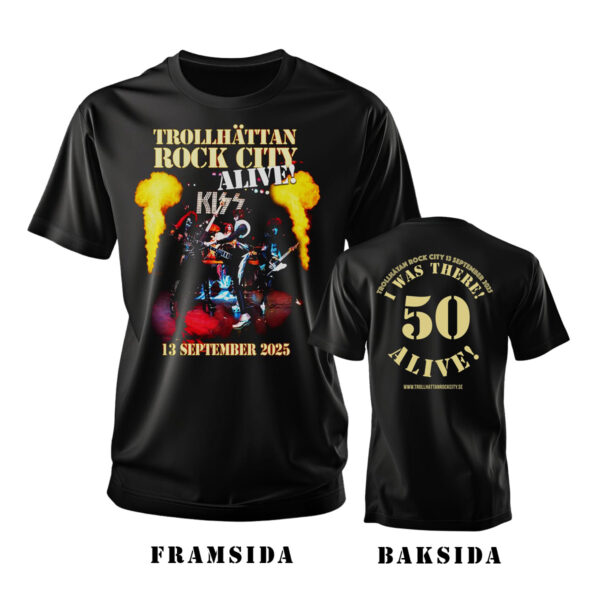 T-shirt - Trollhättan Rock City 2025