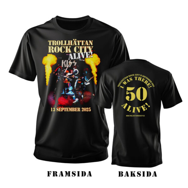 T-shirt - Trollhättan Rock City 2025